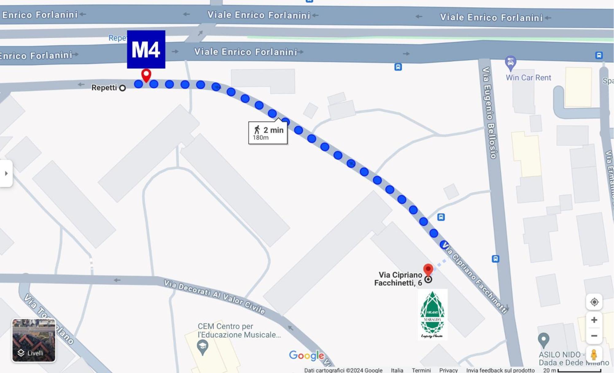 Appartement Maragda House Linate - Duomo- San Babila Milan